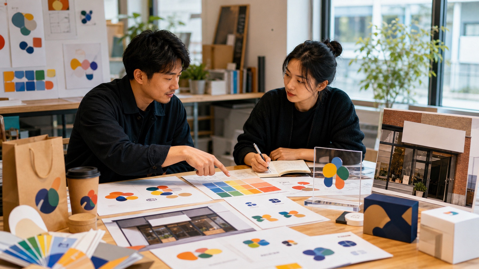 门店做LOGO和VI设计前要准备什么？从定位到落地物料的完整